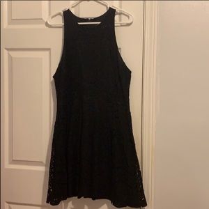 Black cocktail dress